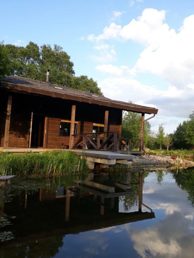 Akmeninis Bebras Villa Zemaiteliai Exterior foto